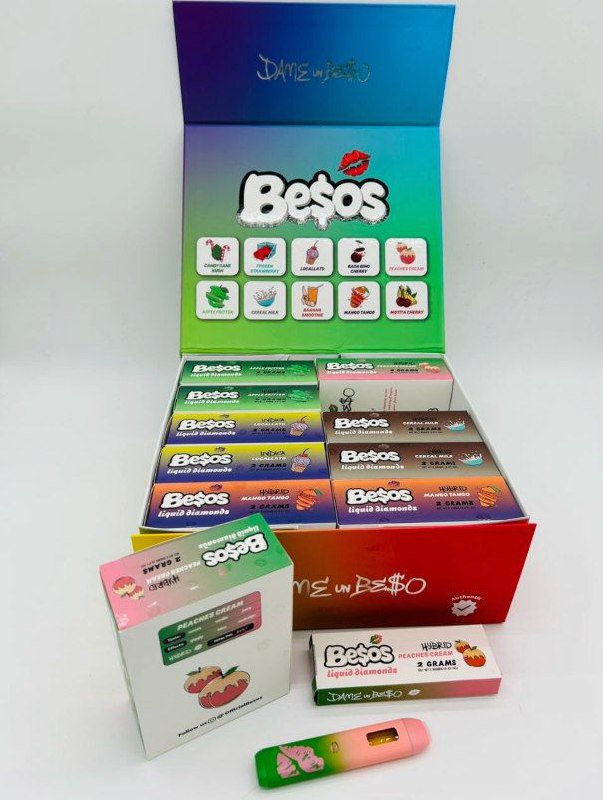 Besos disposables flavors