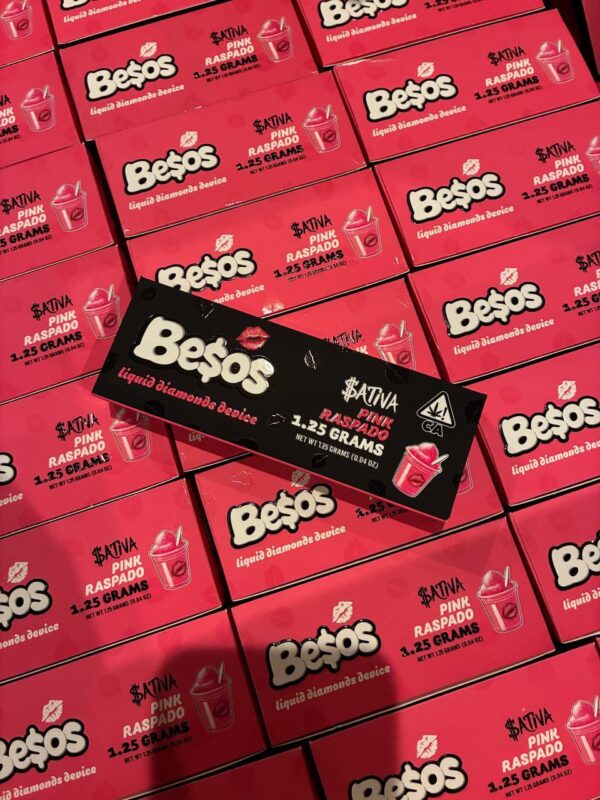 Besos Pink Raspado 1.25G